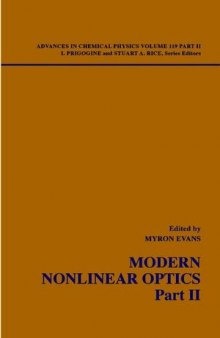 Modern Nonlinear Optics, Part II, Volume 119, Second Edition