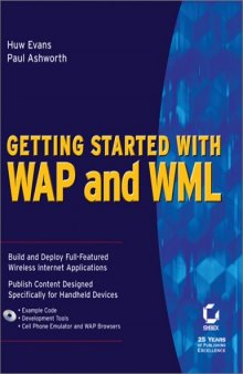 Getting started with WAP and WML