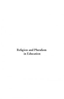 Religion and Pluralism in Education: Comparative Approaches in the Western Balkans