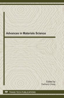 Advances in Materials Science