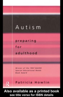 Autism: Preparing for Adulthood