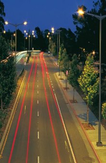 good lighting for safety on roads, paths and squares