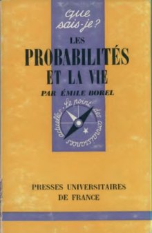 Les probabilites et la vie, Sixieme Edition