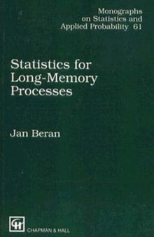 Statistics for Long-Memory Processes (Monographs on Statistics & Applied Probability 61)