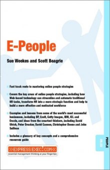 E-People: On-line People Strategies