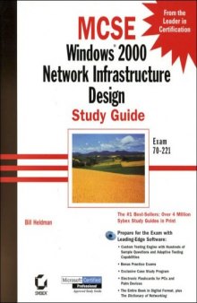 MCSE: Windows 2000 Network Infrastructure Design Study Guide (with CD-ROM)