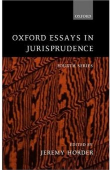 Oxford Essays in Jurisprudence: Fourth Series