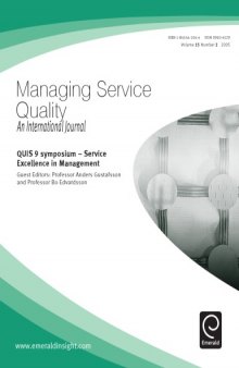 Managing Service Quality An International Journal, Volume 15 Number 2 2005