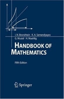 Handbook of Mathematics, Fifth Edition