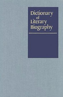 Dictionary of Literary Biography Volume 330: Nobel Prize Laureates in Literature: Faulkner-Kipling (Part 2)