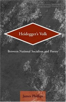 Heidegger's Volk: Between National Socialism and Poetry (Cultural Memory in the Present)