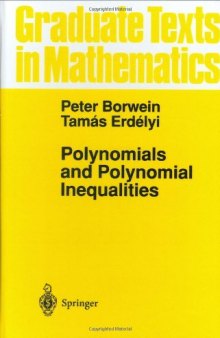 Polynomials and Polynomial Inequalities