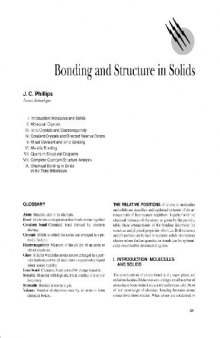 Encyclopedia of Physical Science and Technology - Condensed Matter