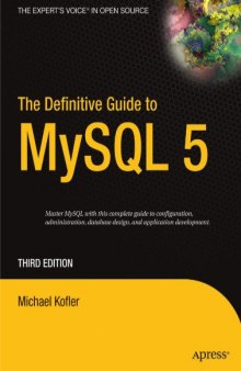 The definitive guide to MySQL 5