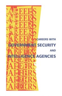 Careers With Government Security and Intelligence Agencies