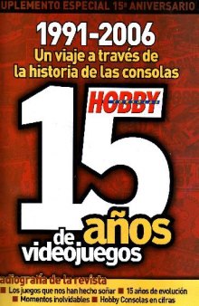 Suplemento Especial 15? Aniversario Hobby Consolas 1991-2006