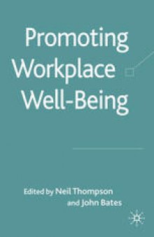 Promoting Workplace Well-Being