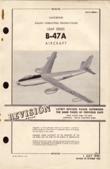 Flight Operating Instructions USAF B-47A [AN 01-20ENA-1] [Sec. 2]