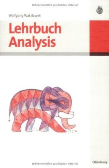 Lehrbuch Analysis