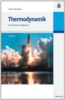 Thermodynamik: Ein Lehrbuch für Ingenieure, 3. Auflage  