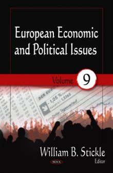 European Economic and Political Issues, Volume 9