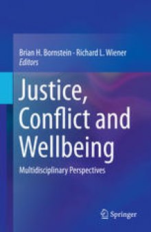 Justice, Conflict and Wellbeing: Multidisciplinary Perspectives