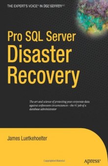 Pro SQL Server Disaster Recovery