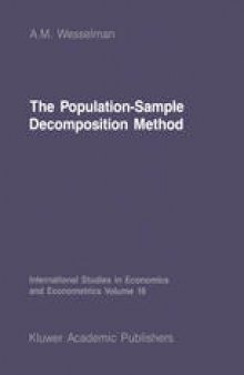 The Population-Sample Decomposition Method: A Distribution-Free Estimation Technique for Minimum Distance Parameters