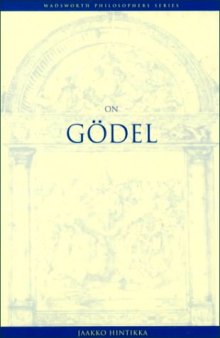 On Gödel (Wadsworth Philosophers Series)