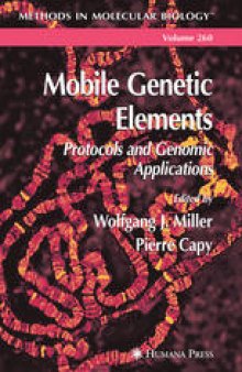 Mobile Genetic Elements: Protocols and Genomic Applications