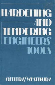Hardening and Tempering Engineers Tools