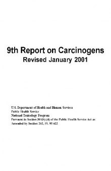 9th Report on Carcinogens: Revised January 2001