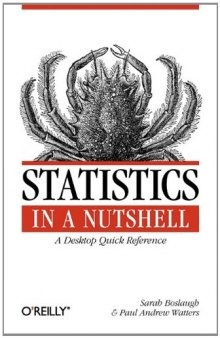 Statistics in a Nutshell A Desktop Quick Reference