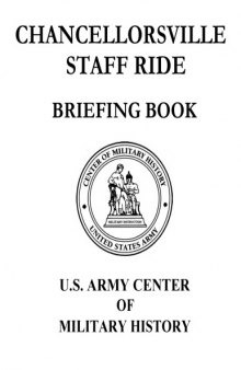 Chancellorsville staff ride : briefing book