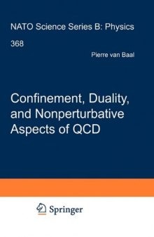 Confinement, Duality, and Non-Perturbative Aspects of QCD (NATO Science Series: B:)