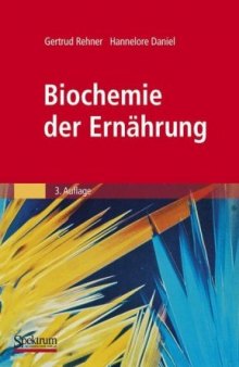 Biochemie der Ernahrung, 3. Auflage