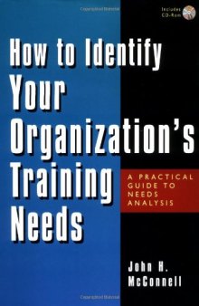 How to Identify  Your Organization's Training Needs: A Practical Guide to Needs Analysis