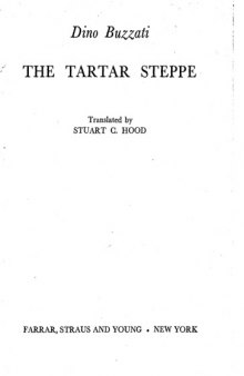 The Tartar steppe