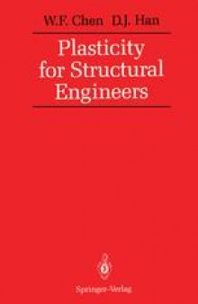 Plasticity for Structural Engineers