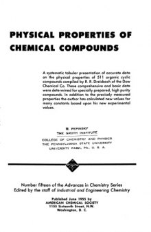 Physical Properties of Chemical Compounds