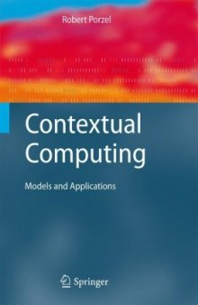 Contextual Computing: Models and Applications 