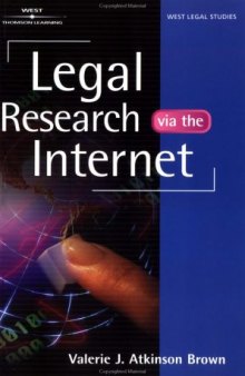 Legal Research via the Internet