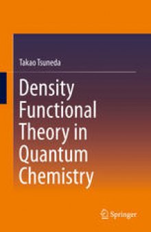 Density functional theory in quantum chemistry