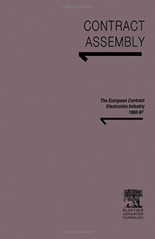 European Contract Electronics Assembly Industry–1993–97. A Strategic Study of the European CEM Industry