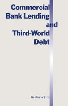 Commercial Bank Lending and Third-World Debt
