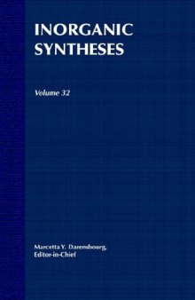 Inorganic Synthesis, Vol. 32