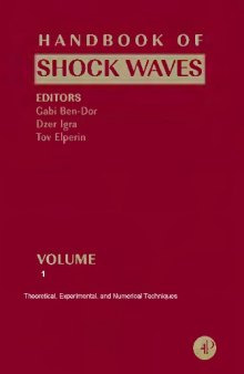 Handbook of shock waves, vol. 1
