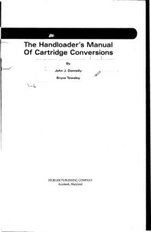 The handloader's manual of cartridge conversions