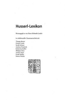 Husserl-Lexikon