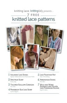 Knitting Lace  7 Free Knitted Lace Patterns